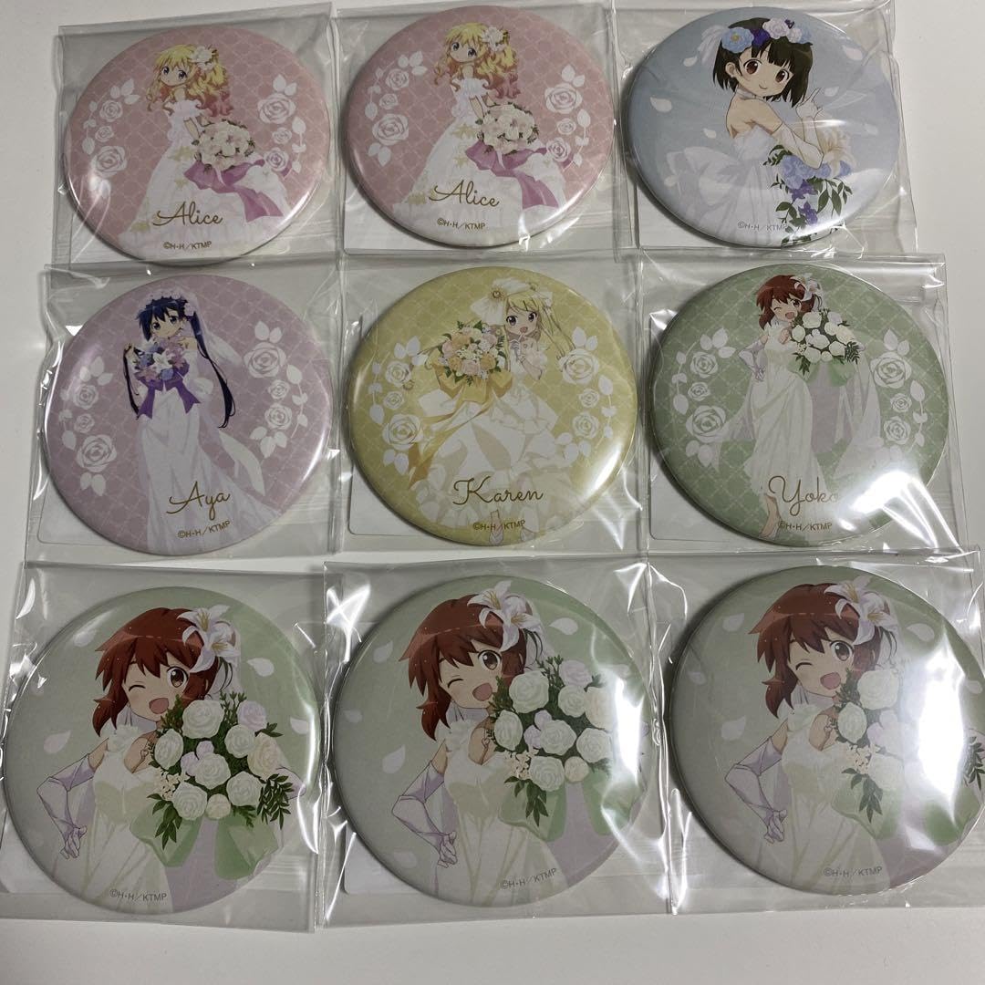 きんいろモザイク 缶バッチ きんいろモザイクThank you!! 描き下ろし缶バッジ 全5種 | Title